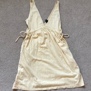 Yellow target wild fable pool cover dress